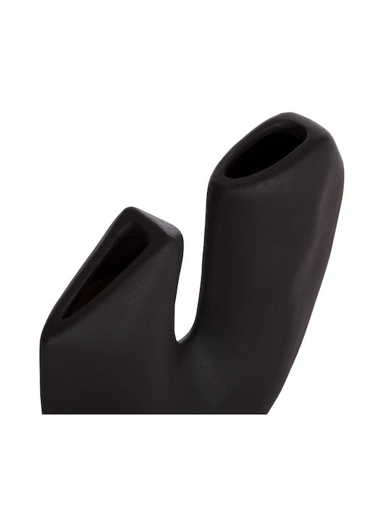 Ceramic Tabletop Decor Fb94618.02 Black Matte 28x10x36 5pcs