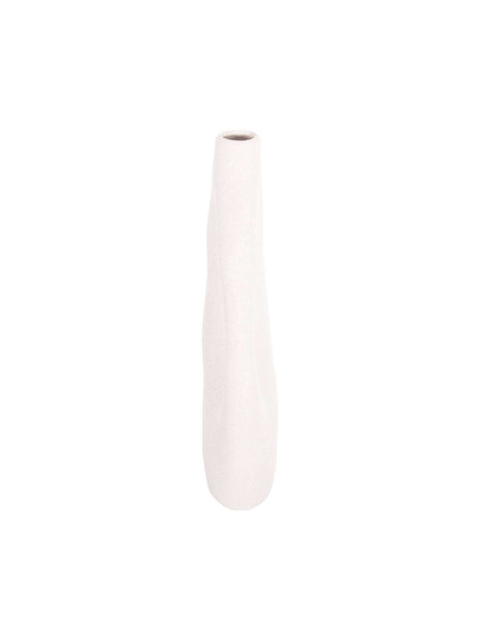 Ceramic Tabletop Decorative Fb94625 Off-White Crystal 20x9x46cm