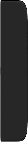 vidaXL Fabric Bed Headboard Black 80cm