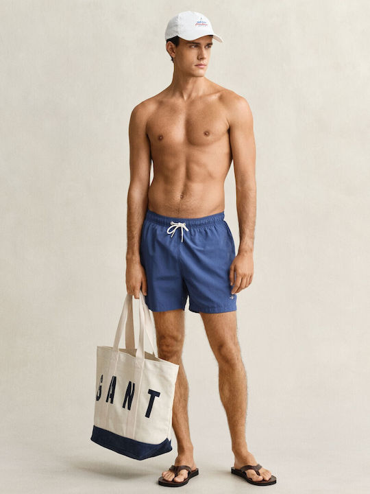 Gant Herren-Bademode Kurze Hosen Blau Gant Herren-Bademode Kurze Hosen Blau