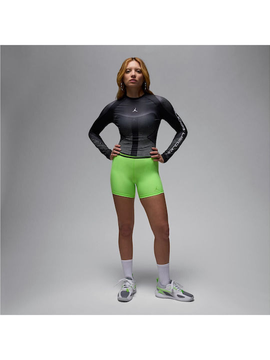 Дамски Спортен Шорт Dri-Fit Electric Green