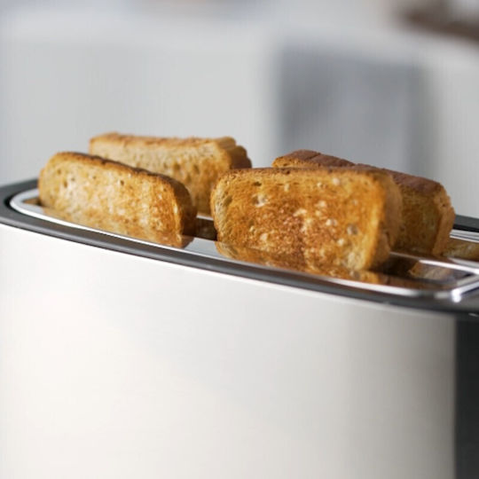 Izzy Toaster 4 Slots 1400W Inox