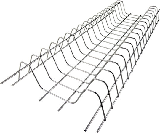 Marmouris Schrank-Geschirrständer Metallisch 90cm Silber Marmouris Schrank-Geschirrständer Metallisch 90cm Silber