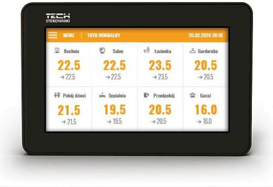 Tech Sterowniki Ψηφιακός Θερμοστάτης Χώρου με Οθόνη Αφής