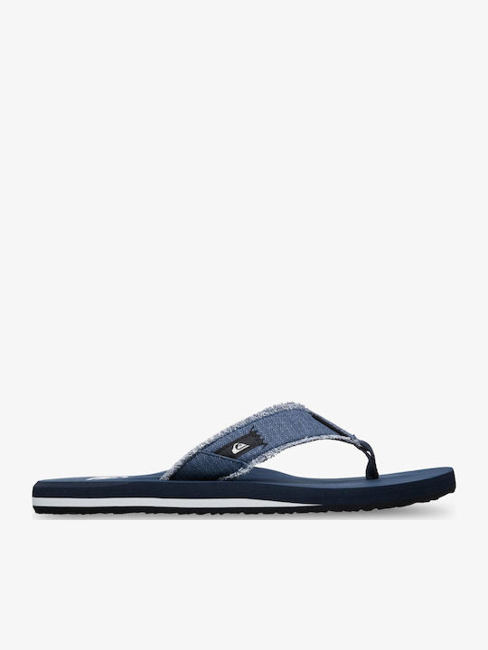 Monkey Abyss Men's Anatomic Flip Flops Blue