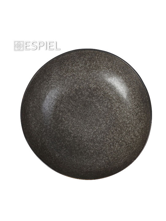 Espiel Etna Placă Adâncă Ceramică Verde cu Diametru 21cm 4 Bucăți
