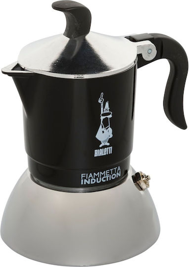 Bialetti Кафеварка За Еспресо Inox Черна