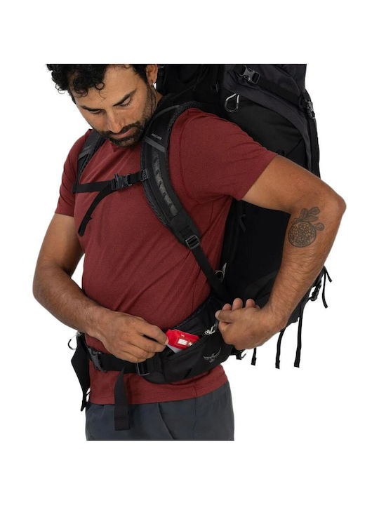 Osprey Kestrel Rucsac de Alpinism 65l Rezistent la Apă Negru Expediție