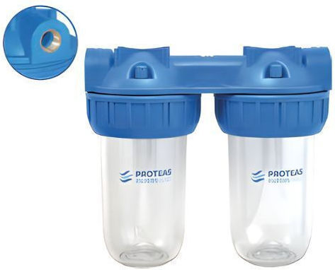 Proteas Filter Sistem de Filtrare a Apei Dublu Alimentare centrală / Sub blat Filtru cu Diafragmă 1'' EW-021-0120