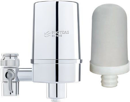 Proteas Filter Faucet Water Filter Ceramic Activated Carbon 0.3 μm