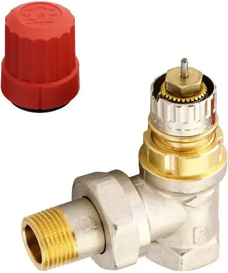 Danfoss Ra-n15 Thermostatic Valve 1/2" Angled