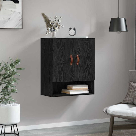 vidaXL Cabinet de baie L60xA31xÎ70cm Negru
