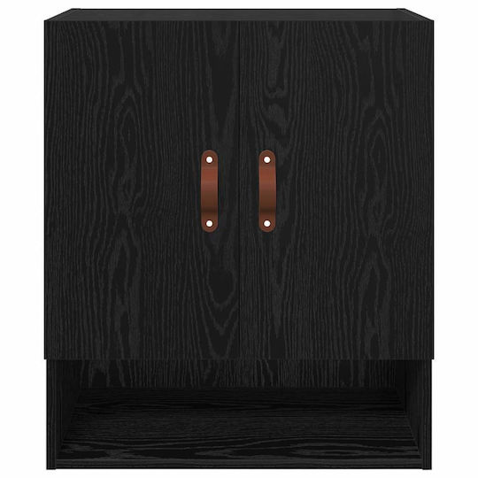 vidaXL Cabinet de baie L60xA31xÎ70cm Negru
