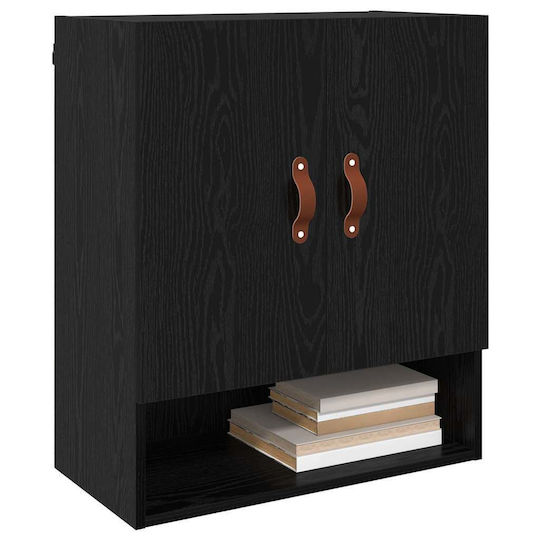 vidaXL Cabinet de baie L60xA31xÎ70cm Negru