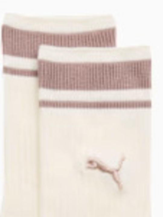 PUMA Unisex Αθλητικές Κάλτσες Μπεζ 1 Ζεύγος