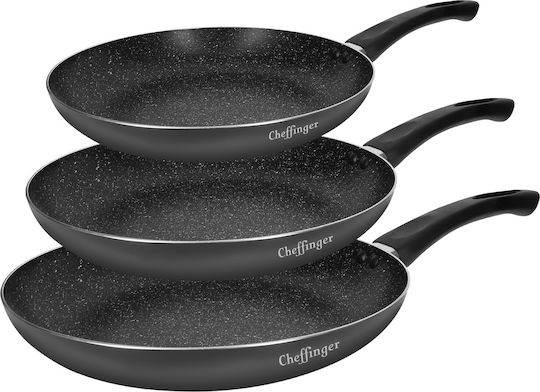 Cheffinger Σετ Τηγάνια 3τμχ Cheffinger Σετ Τηγάνια 3τμχ