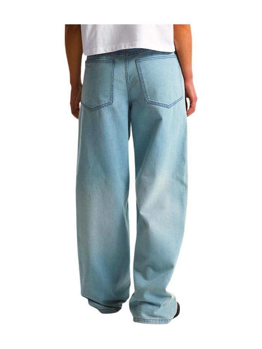 High Waist Women's Jean Trousers Light Stone