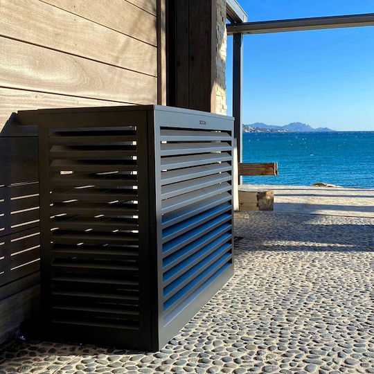 Decoclim Decoclim 68x90x45cm Outdoor Unit Cover Anthracite Air Conditioner