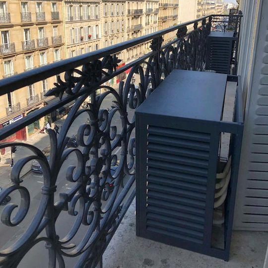 Decoclim Decoclim 68x90x45cm Outdoor Unit Cover Anthracite Air Conditioner
