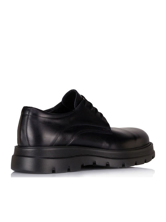 Leather Men's Casual Shoes Anatomic Black