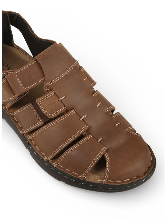 Men's Sandals in Brown Colour