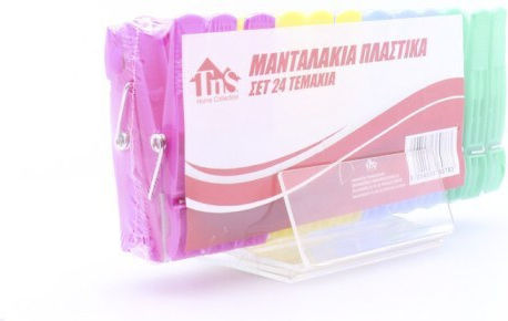 TnS Μανταλάκια από Πλαστικό 24τμχ 5204558360783