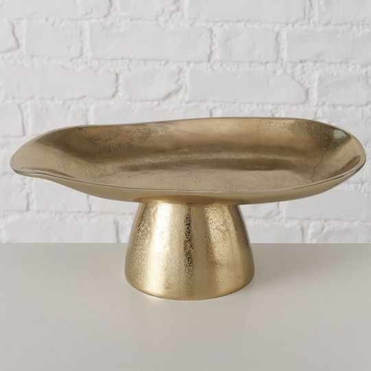 MSA Decorative Aluminum Gold Bowl 33x19x12.5cm MSA Decorative Aluminum Gold Bowl 33x19x12.5cm