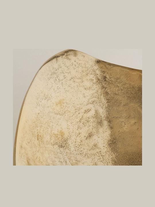 MSA Bol Decorativ Din Aluminiu Auriu 42x27x7.5cm