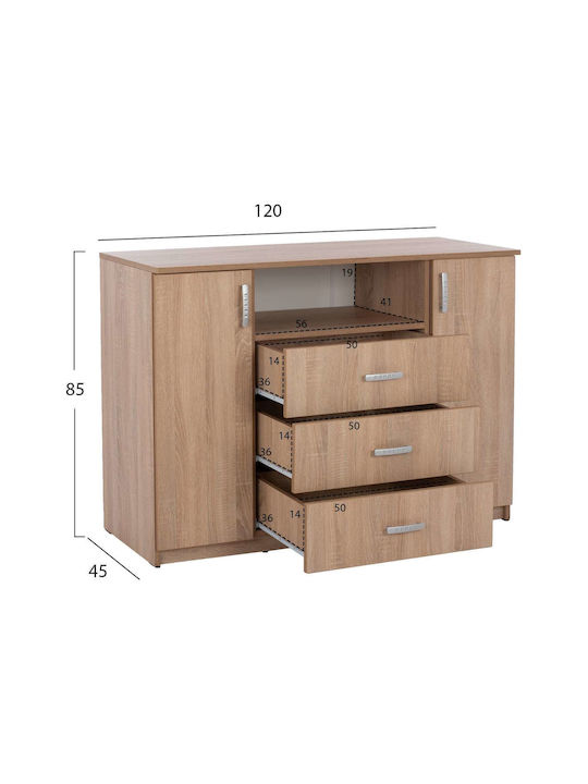 Σετ Κρεβατοκάμαρας Sonama Oak 160x200εκ. 6τμχ
