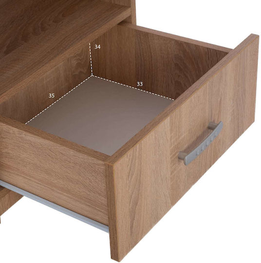 Спален Комплект Sonama Oak 160x200см 6 Бройки