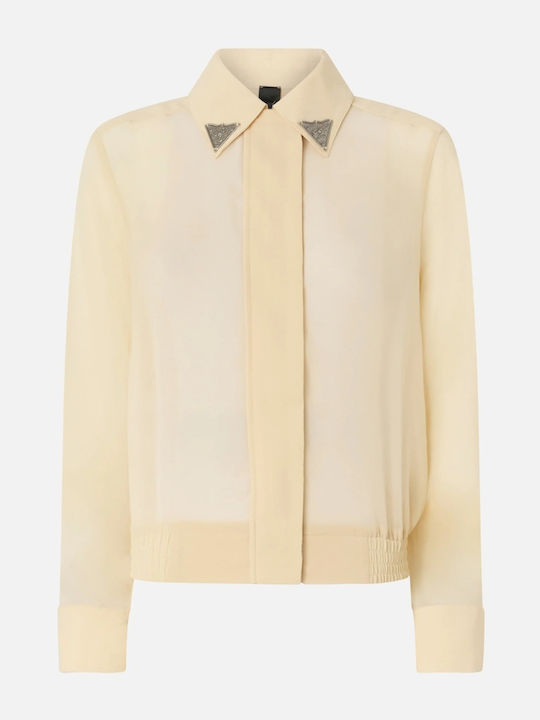 Long Sleeve Women's Shirt Yellow