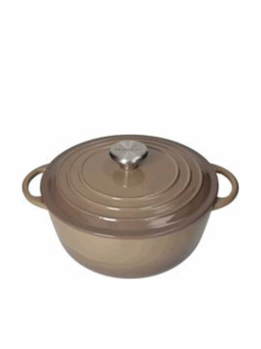 Brandani Oval Cast Iron Dutch Oven 30x25cm 5L