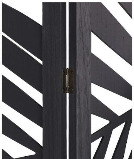 Decorative Room Divider Wooden with 3 Panels 120x170cm