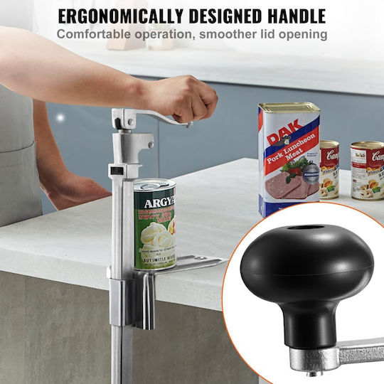 Vevor Countertop Can Opener Metallic