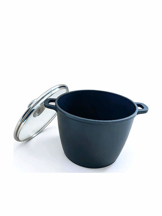Relaxdays Deep Pot from Cast Aluminum 6L / 18cm
