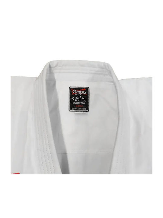 Olympus Sport Student Kata Men's Karate Uniform White