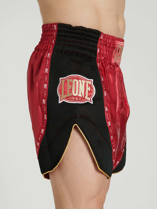 Leone 1947 Men's Boxing Shorts Kick-Thai Boxing Red