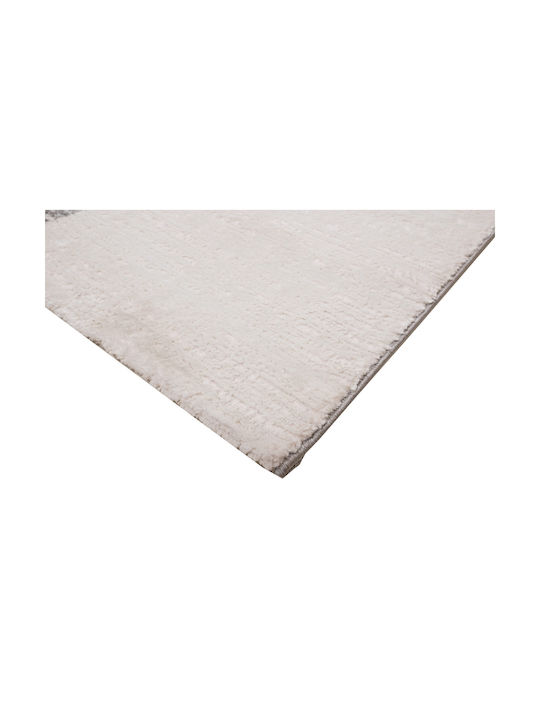 Klonaras Modern Bedroom Rugs Set Cream L. Grey 2004861 3pcs