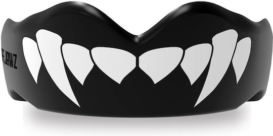 Safejawz Extro 2.0 Black Fangz Senior Protective Mouth Guard Black