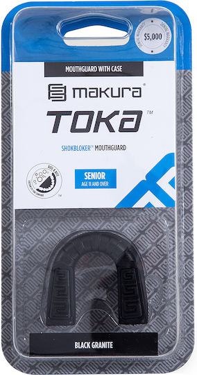 Makura Sport Toka 6017514109 Protective Mouth Guard Senior Black
