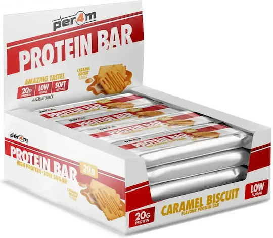 Per4m Μπάρα Πρωτεΐνης με Γεύση Salted Caramel 20gr