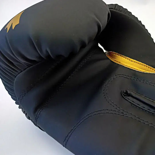 Olympus Sport Boxing Gloves from Synthetic Leather for Competition Green