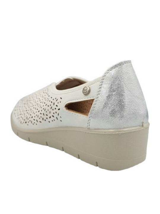 Slip-On-uri Anatomici Pentru Femei Argintii
