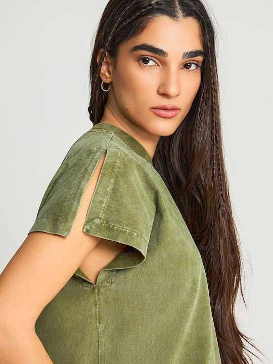 Women's Khaki T-shirt