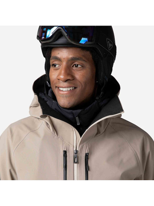 Rossignol RLMMJ11_815 Ανδρικό Μπουφάν για Σκι & Snowboard Γκρι