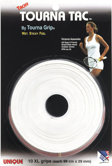 Tourna Tac Tennis Overgrips XL X 10 White