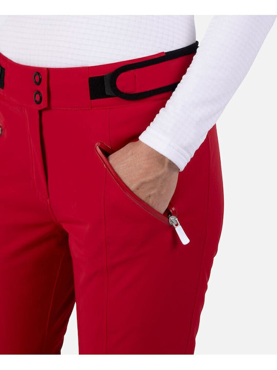 Rossignol RLNWP01_35M Pantaloni De Schi Și Snowboard Pentru Femei Roșii