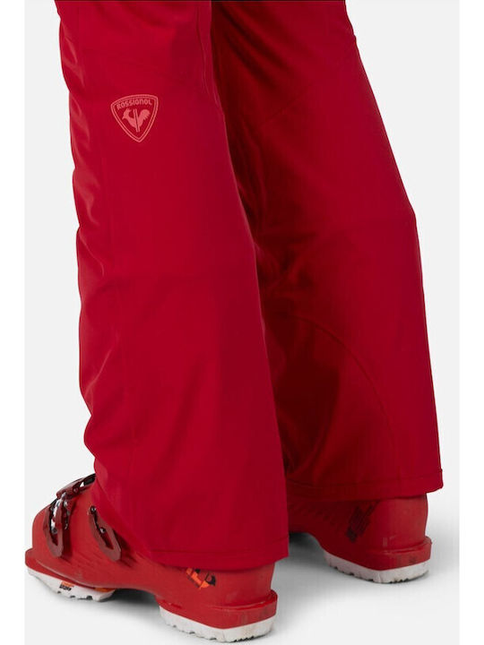 Rossignol RLNWP01_35M Pantaloni De Schi Și Snowboard Pentru Femei Roșii