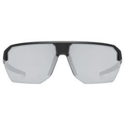 Uvex Cycling Glasses with Black Frame and Mirror Lenses