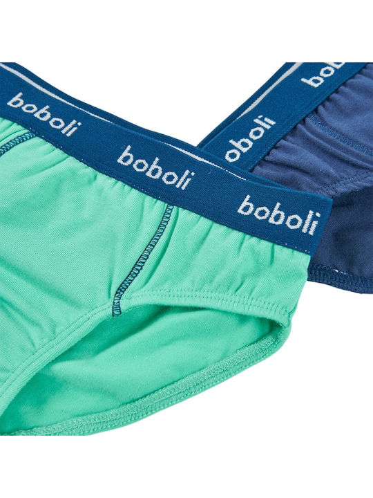 Boboli Комплект Детски Бикини Сини 3 Броя